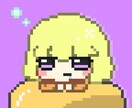 ゆるかわドット絵かきます SNSアイコンなどにおすすめのゆるかわドット絵！ イメージ2