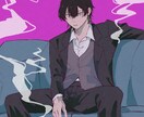 格安・納品早！かっこかわいいイラスト描きます アイコン、サムネ、立ち絵などシンプルで目をひくイラストを イメージ1