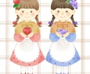 絵本のようなかわいいタッチのイラストお描きします ＊SNSやブログのアイコンにおすすめ＊ イメージ2