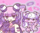 かわいい絵柄で一枚絵描きます 使用用途自由！商用利用も可能です！ イメージ3