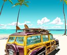 愛車をリアルに描きます あなたの愛車をアートな世界に！ イメージ2