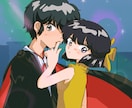 レトロポップなアイコンイラスト描きます SNSアイコンやYOUTUBEへの挿イラストに♩ イメージ1