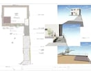 外構業者様の工事図面、イメージパースを作成致します 1級エクステリアプランナーが作成致します。 イメージ6