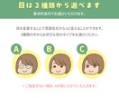表情4種付！親近感UP☆ゆるいアイコンお描きします 表情付きだからブログに最適！かわいくゆる〜くお描きします イメージ3