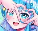 可愛いアイコンお描きします キラキラ可愛いイラスト全力で描かせて頂きます イメージ2