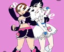 KAWAII♡ペアイラスト描きます ご友人や恋人同士の幸せイラスト描かせてください♡ イメージ4