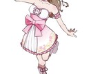 キャラクターデザイン、立ち絵作成いたします 可愛いから個性的までご相談ください イメージ1