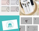 長く使えるロゴとショップカードデザイン作成します 【モニター価格】新規開業店舗・ハンドメイド作家応援企画 イメージ1