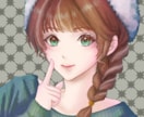SNSで目を惹くアイコンを描きます 柔らかい雰囲気の、好印象なイラストをお届けします イメージ1