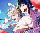サムネやヘッダー等お好きなイラストお描きします ご希望に沿ったイラストになるよう頑張ります～！ イメージ1