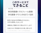 AIっぽいを卒業。AI文字画像をプロが整えます 「情報がごちゃごちゃしている」生成画像を伝わるデザインに イメージ3