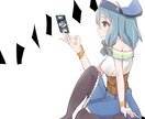 アイコン、ヘッダー、キャラデザ、イラストを描きます 3000円から!あなたの理想のイラストを描きます!! イメージ3