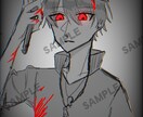 アイコンイラスト描きます 基本バストアップ、背景なしとなります イメージ3
