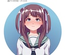 アニメ塗りで目を惹くSNS用アイコン描きます ハッキリとした塗りで目立つアイコンを製作します。 イメージ6