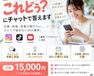 SNS運用の「これどう？」にチャットで答えます 企画・投稿・改善の壁打ちに。ひとりで悩まないSNS運用 イメージ1