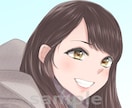 可愛く笑顔で華やかなアイコン描きます SNSやブログに！目を惹く素敵な笑顔のアイコンで印象に残る！ イメージ4