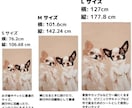 ペット写真でオリジナルニットブランケットを作ります 可愛いだけじゃない！品質にもこだわったニットブランケットです イメージ6