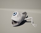 クリーチャー系3Dキャラクターを制作いたします ゲーム等で使用いただけるキャラクターモデルを作成します！ イメージ4