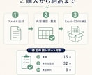 Excel・CSVデータをきれいに整理します 重複・表記ゆれ・列ずれを直し修正件数も報告 イメージ3
