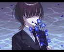 SNSアイコン・動画イラストなど制作致します 綺麗で儚いイラストならお任せください✨ イメージ4