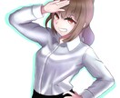 配信などのサムネ向きのキャラクターを描きます 配信などを始めたい方向けのキャラクターを描きます！ イメージ1