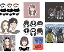 個性的なイラストや似顔絵、デザイン描きます ご希望に忠実に、あなただけのイラストを描きます！ イメージ1