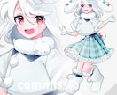 可愛い動物も可能！キャラデザからモデルを作ります 追加料金なしで喜怒哀楽差分、揺れ動き込み！三面図や立ち絵も可 イメージ8