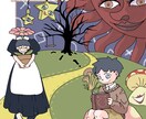 ポップでダークなファンタジー世界を描きます 挿絵などが必要な方へ！アイコンにもどうぞ イメージ1