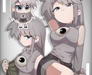 アニメっぽいイラスト、制作いたします サムネ、グッズ、アイコンなどに イメージ1