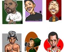 キャラクター感のある似顔絵描きます 個性のある似顔絵を提供します！ イメージ3
