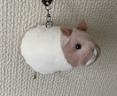 可愛いぬいぐるみキーホルダー制作します ふわふわ素材のぬいぐるみキーホルダーです イメージ5