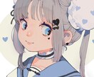 可愛くポップなイラストお描きします アイコンやヘッダーなど可愛いくほんわかした雰囲気に イメージ1