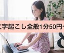 動画・講演・音声の文字起こしをします あなたの仕事を私に任せてください！ イメージ1