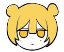 人物　ゆるかわ可愛いアイコン描きます 小さくてもビビッドなカラーとシンプル線画で印象的！ イメージ2