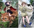 人物キャラクターの制作いたします Vtuberさんのイラストやオリジナルキャラの制作 イメージ7