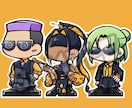 全身OK！ポップでビビッドなコーデイラスト描きます 全身OK！SNS・ブログアイコンプレゼント、記念にもおすすめ イメージ4