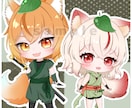 SNSや配信活動などのミニキャラ描きます ご相談しながら丁寧に進めていきます(*.ˬ.)" イメージ9