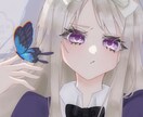 キラキラした目を引くイラストをお描きします SNSのアイコンやヘッダーなどに！ イメージ6