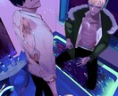 イラスト、アイコン描きます かっこいい男性のイラストなど得意です イメージ4