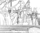戦闘機、戦艦、空母、ミリタリーイラスト作成します 戦闘機、戦艦、空母、兵器、機銃、武器、メカニックイラスト作成 イメージ6