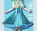 アイドル系・かわいい女の子イラスト制作します SNSや記念用にぴったりの一枚をお届けします イメージ10