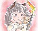 アイコンにも！ふんわり可愛くキャッチーに描きます キャンバスプリント、プレゼントに最適！ イメージ5
