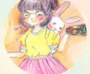 水彩×似顔絵⭐︎手描きで一点もののアイコン描きます “ふわかわ水彩”イラストであなたのだけのSNSアイコン イメージ9
