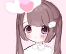 SNSのアイコンを作成します ♡地雷系・量産型・幼い雰囲気得意です♡ イメージ3