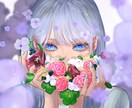 YouTubeのサムネなど！イラスト制作します キラキラした、彩度の高い絵で、目を引く絵を目指します！ イメージ1