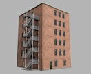 Blenderで背景用小物・建物モデルを制作します 背景制作に適した3Dモデルを、一つひとつ丁寧に制作します イメージ2