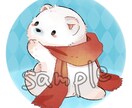 挿絵にもご利用可能 デフォルメ動物アイコン描きます 動物イラストをゆるかわデフォルメ絵柄で描きます！ イメージ3