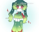 完全おまかせでオリキャラをデザインします 髪型・服装・色・雰囲気まで自由にデザイン イメージ2
