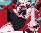 個性強！カートゥーン風イラスト制作いたします 等身〜SD、グッズ絵など幅広く対応いたします◎ イメージ5