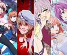 イラスト・立ち絵・Live2Dなど描きます [企業実績あり] あなたの思いを高品質に作成します イメージ5